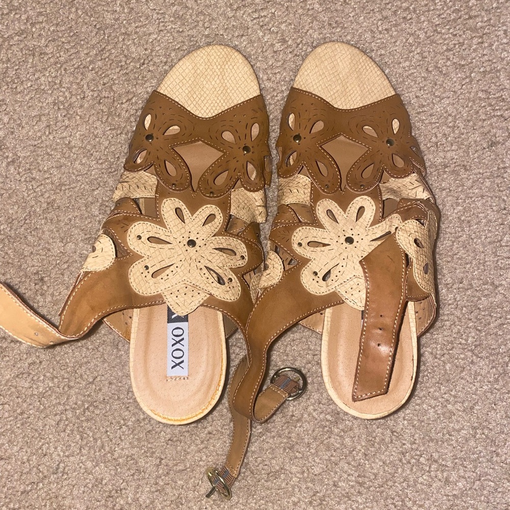 Wedge Floral Sandals